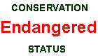 Conservation status 2023