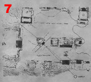 Diagram showing presumed astronomical significance of the Observatory