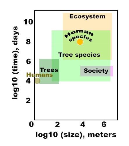 A more detailed view of the preceding graph