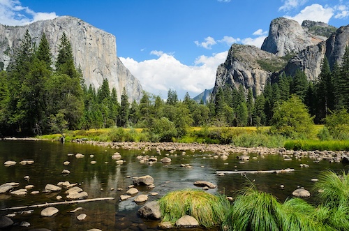 view of Yosemite Valley